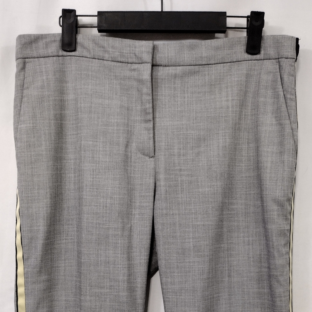 Zara Dress with Side Stripe Women's L Gray Office Career Retro Y2K Casual - Picture 2 of 8